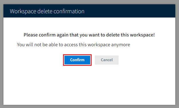 How to: Delete a Workspace