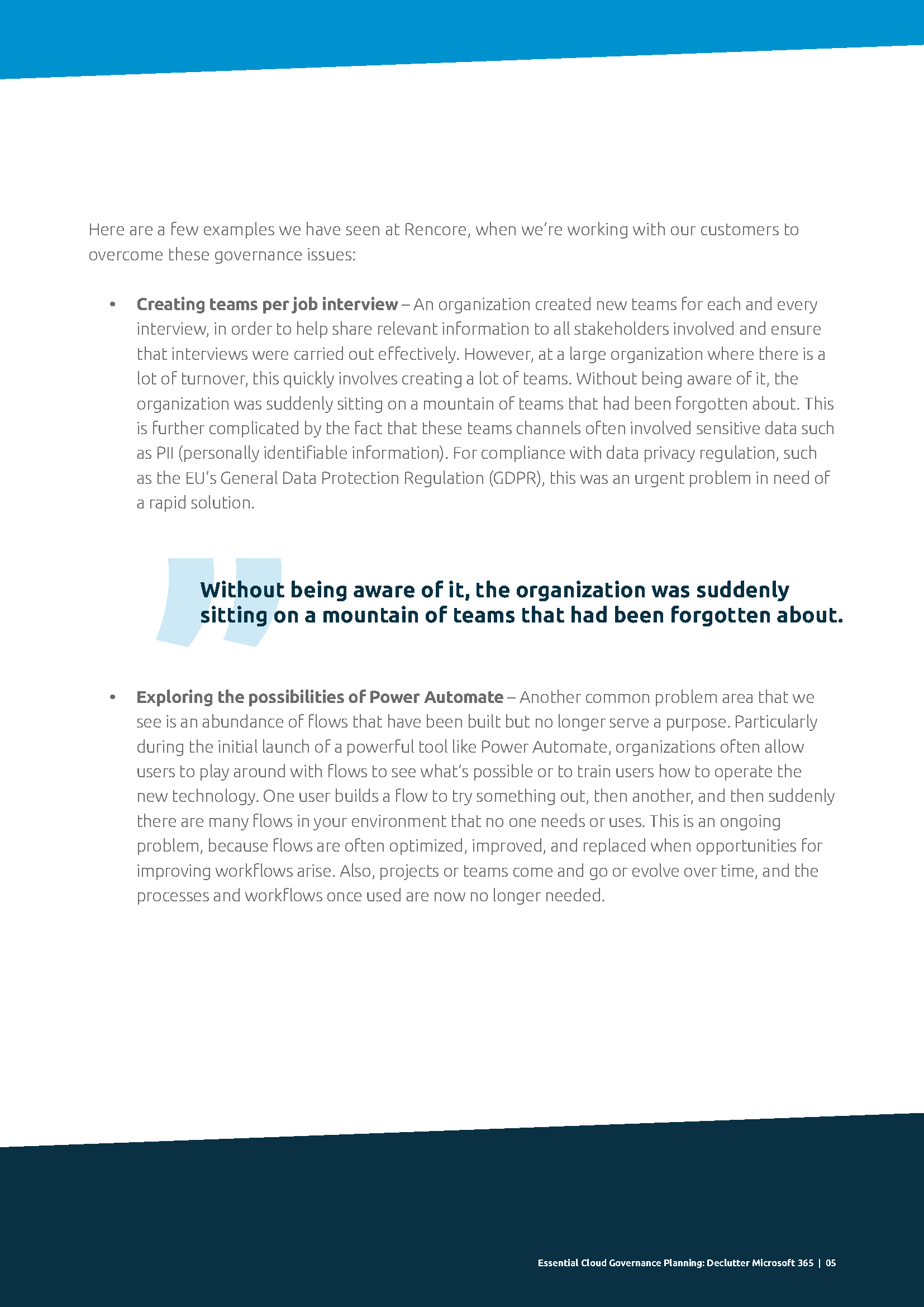 Rencore Whitepaper - Essential Cloud Governance Planning_Page_05